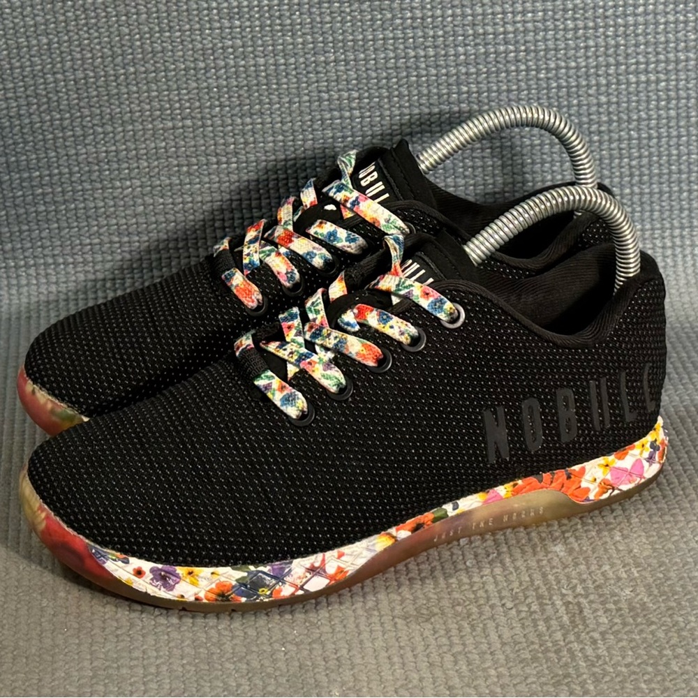 NOBULL Black Multicolor Athletic Shoes 6.5